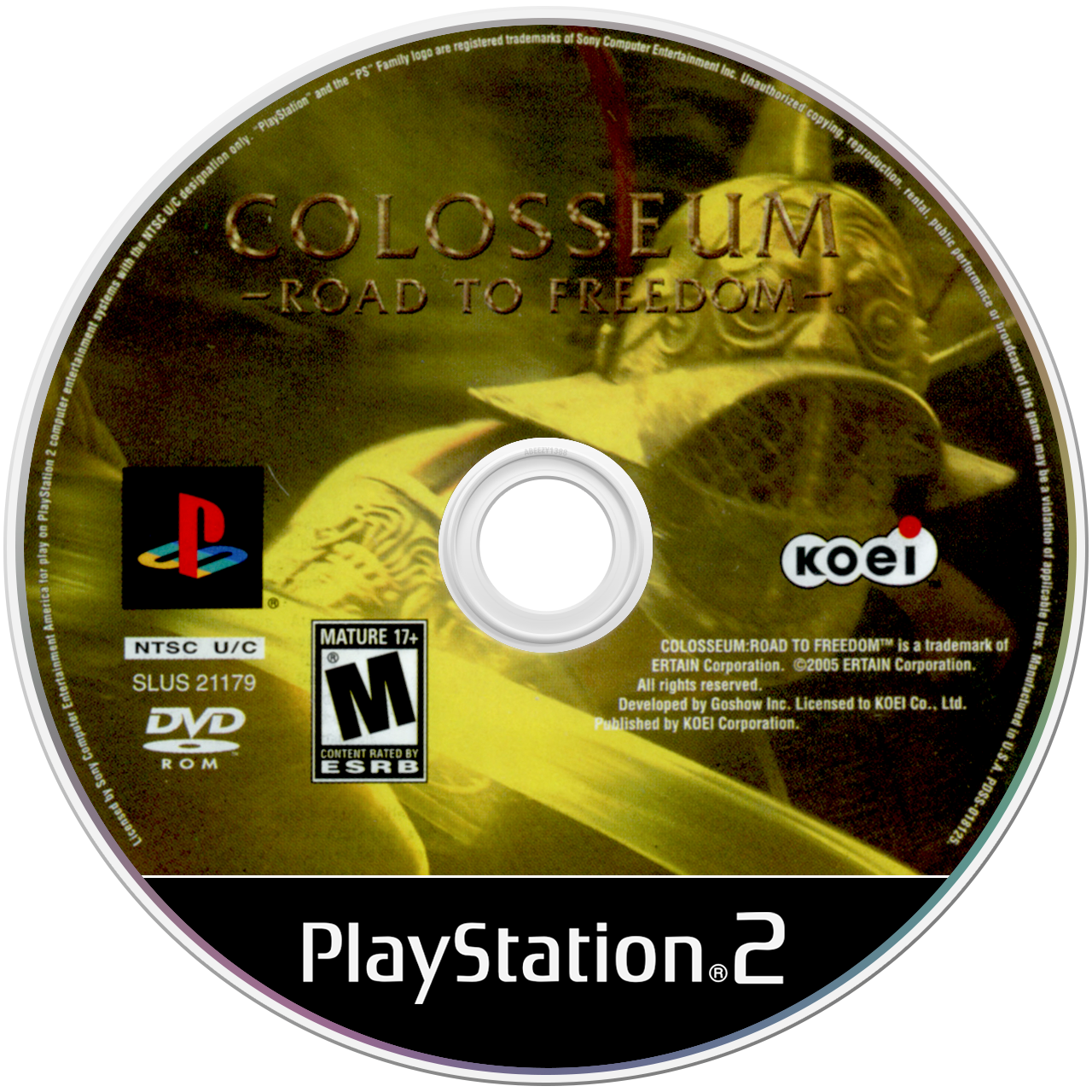Colosseum Road to Freedom media 5 for Playstation 2